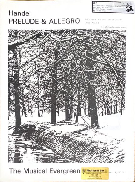 Prelude & Allegro pour Instrument Bb avec Piano