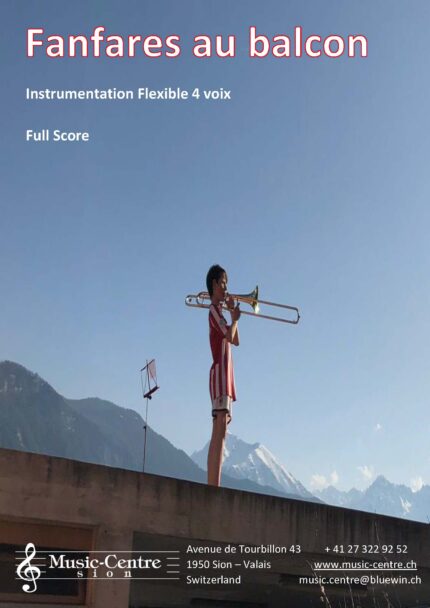Fanfares au balcon 4 voix