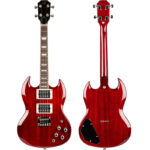 Ukulélé Ténor Électrique Flight Pioneer Cherry Red – Image 2