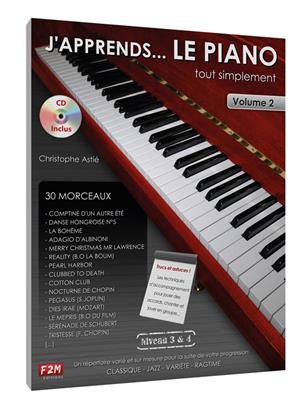 J'apprends le Piano... tout simplement Vol 2