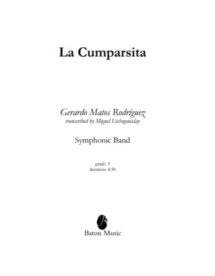 La Cumparsita - Tango