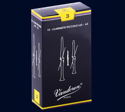 Anches traditionnelles Clarinettes en Lab Vandoren Série Bleue