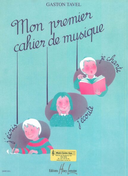 Mon premier cahier de musique