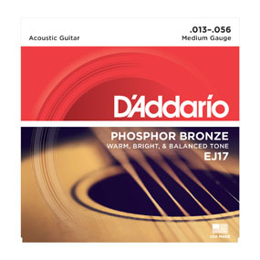 Set Cordes D'Addario EJ17 Medium Tension