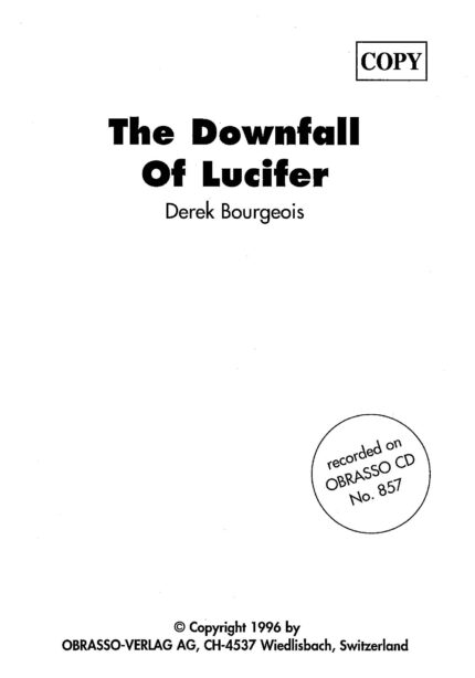 The Downfall of Lucifer